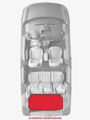 ЭВА коврики «Queen Lux» багажник для Wartburg 312